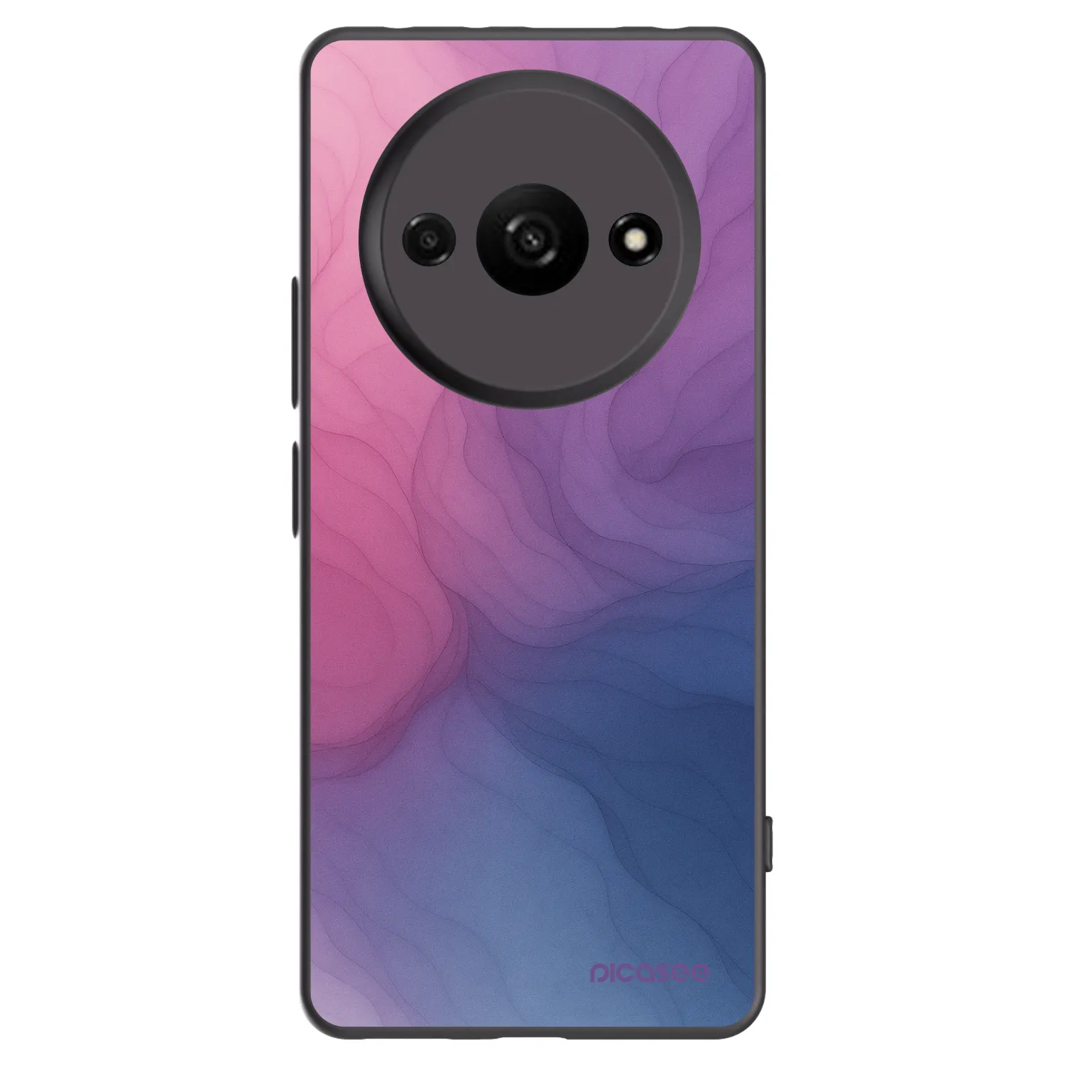 Picasee silikonový černý obal pro Xiaomi Redmi A3 - Silk