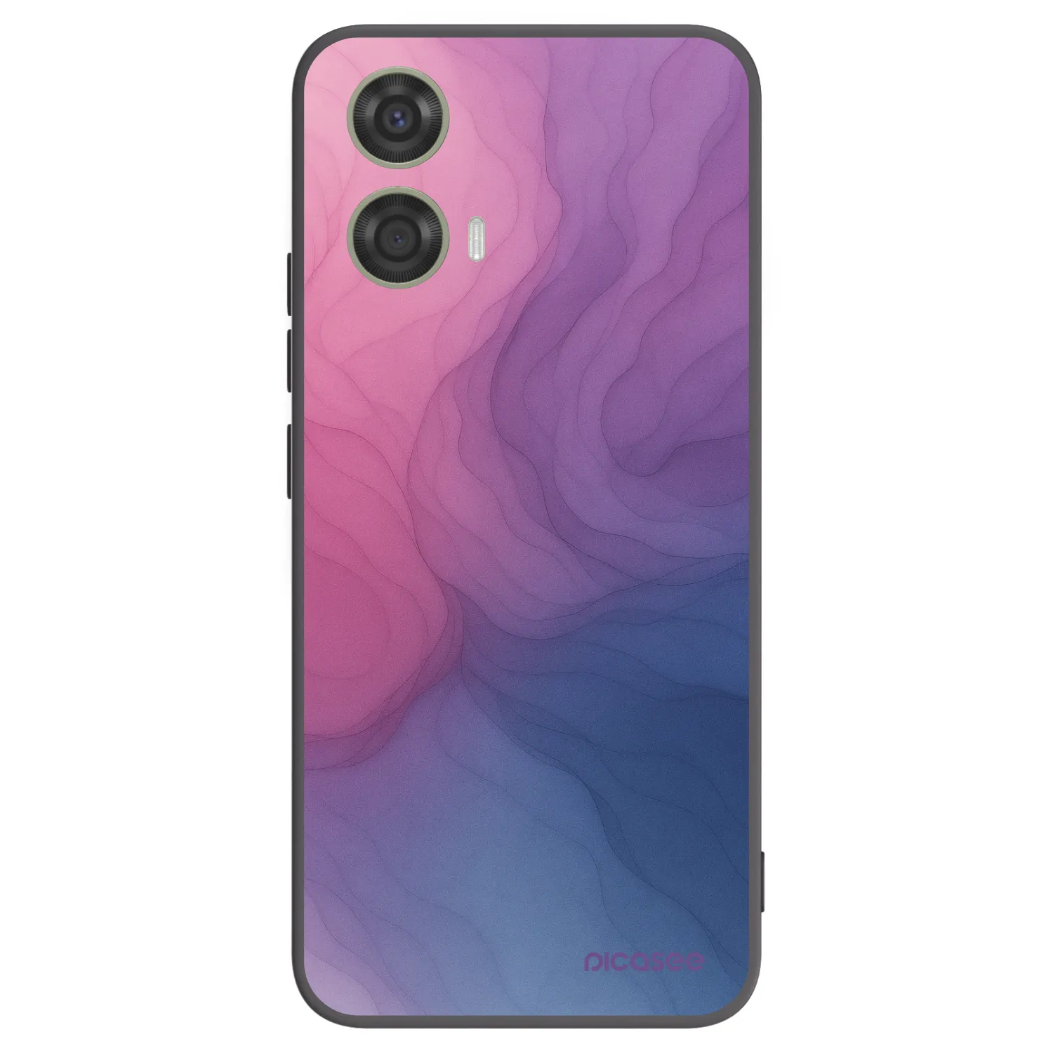 Picasee silikonový černý obal pro Motorola Moto G24 - Silk