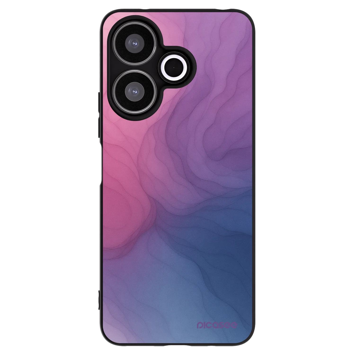 Picasee silikonový černý obal pro Xiaomi Redmi 13 4G - Silk