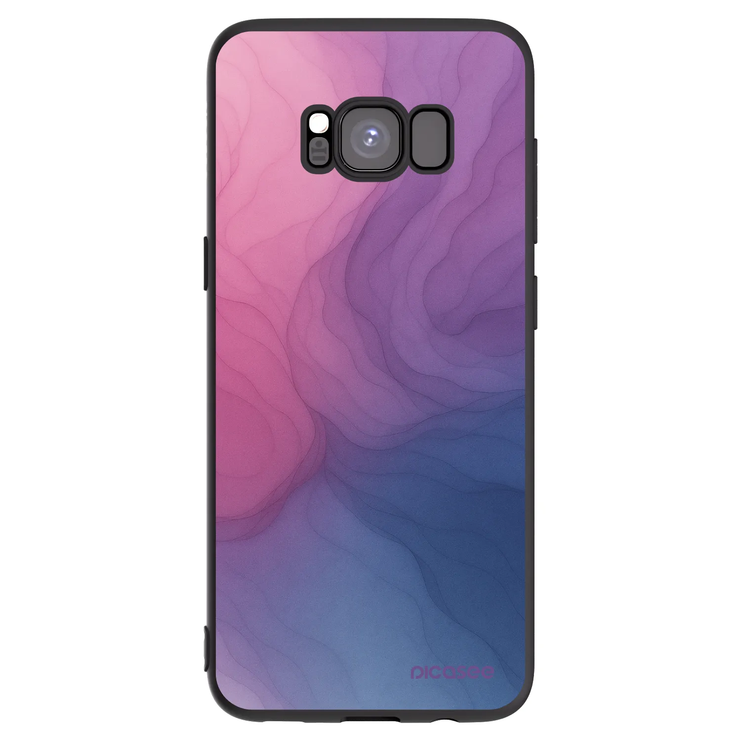 Picasee silikonový černý obal pro Samsung Galaxy S8 G950F - Silk