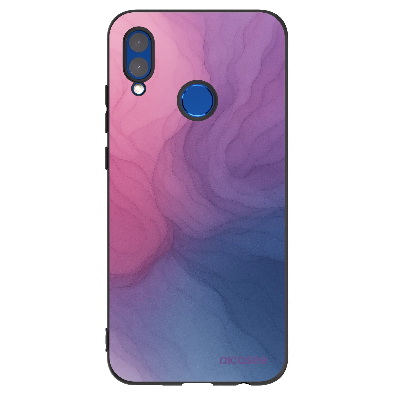 Picasee silikonový černý obal pro Huawei P Smart 2019 - Silk