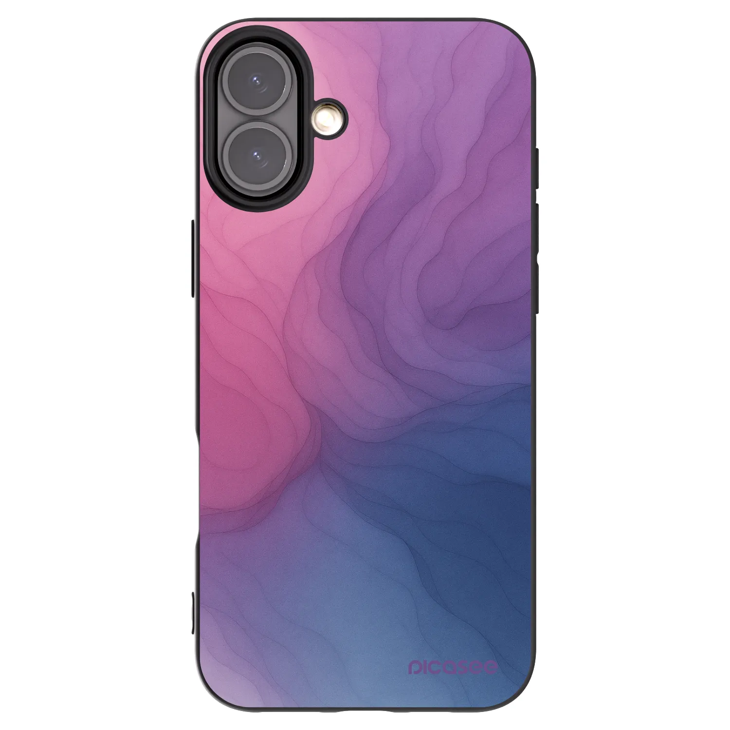 Picasee silikonový černý obal pro Apple iPhone 16 Plus - Silk