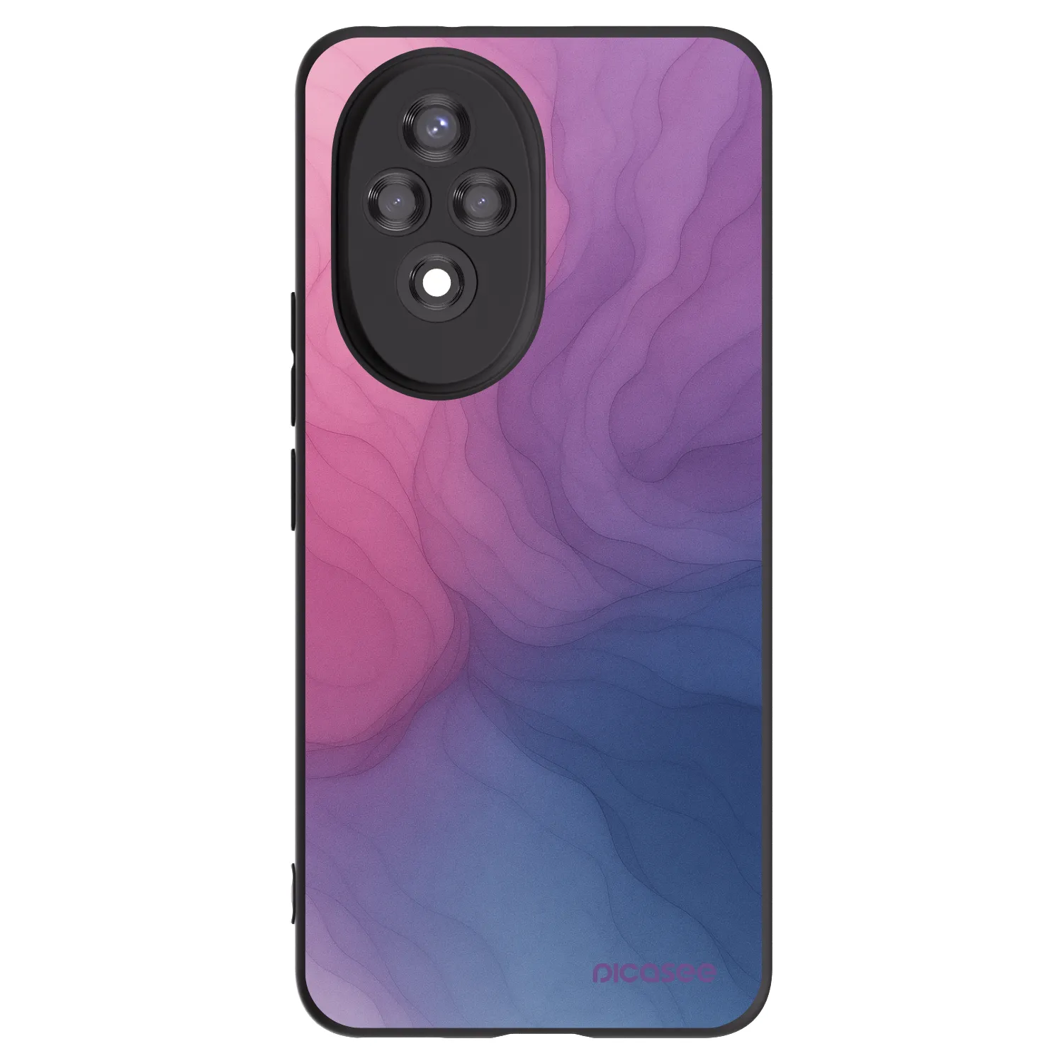 Picasee silikonový černý obal pro Honor 200 Pro 5G - Silk