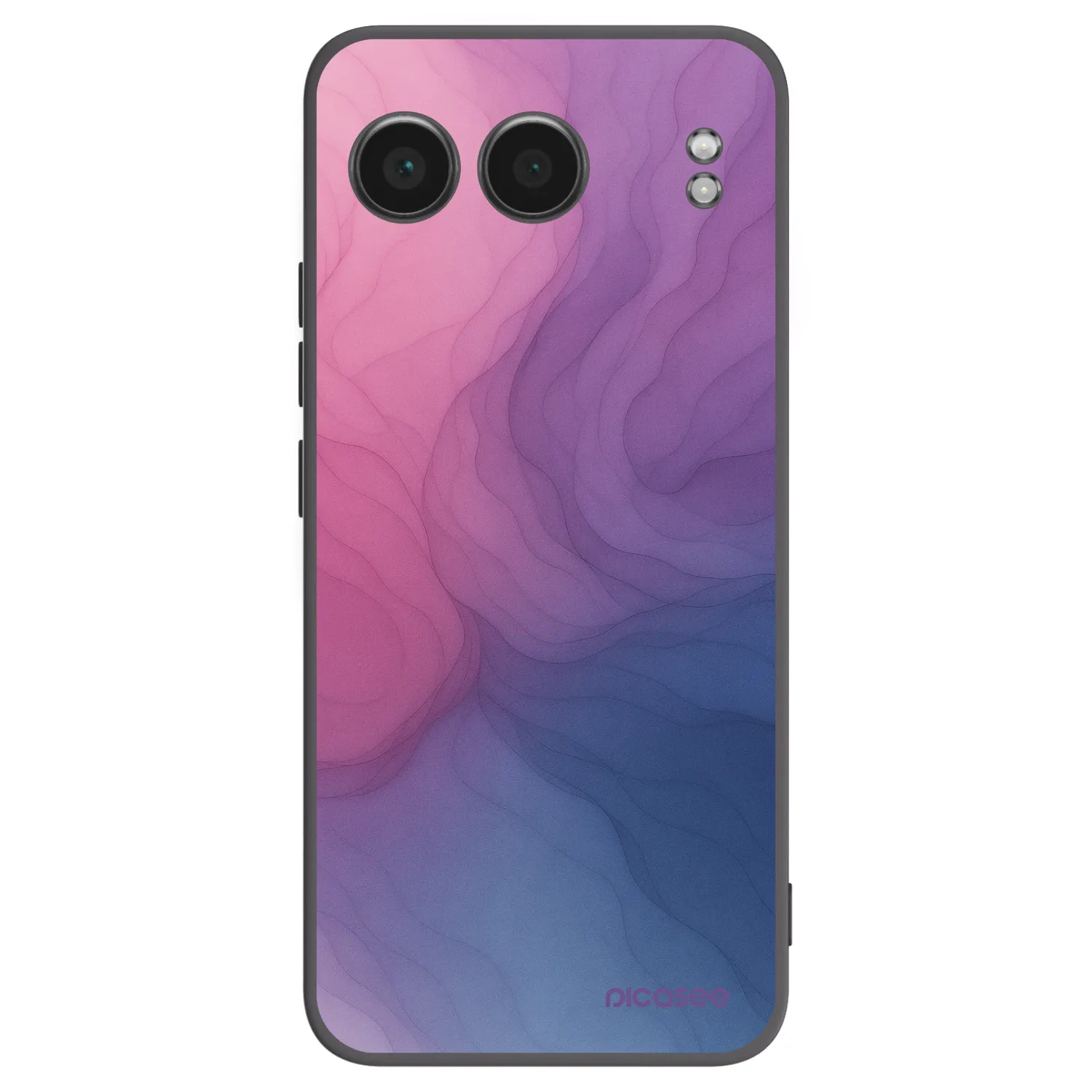 Picasee silikonový černý obal pro OnePlus Nord 4 - Silk