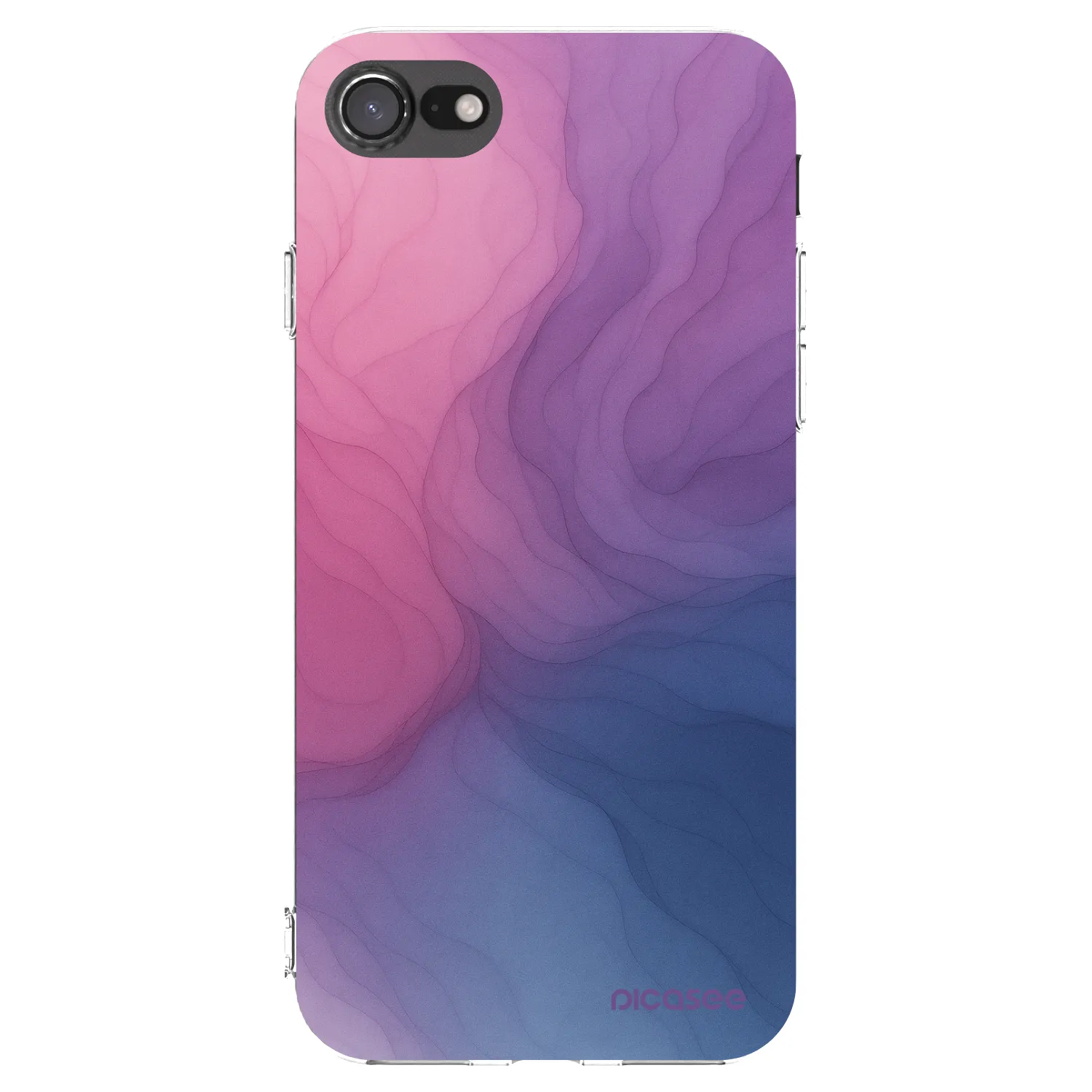 Picasee silikonový průhledný obal pro Apple iPhone 7 - Silk