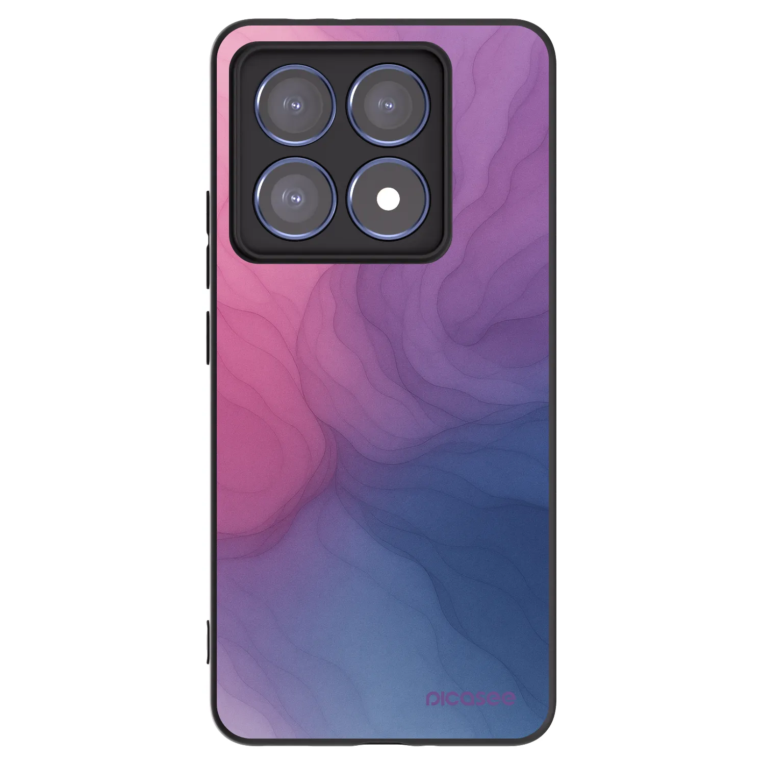 Picasee silikonový černý obal pro Xiaomi 14T Pro - Silk