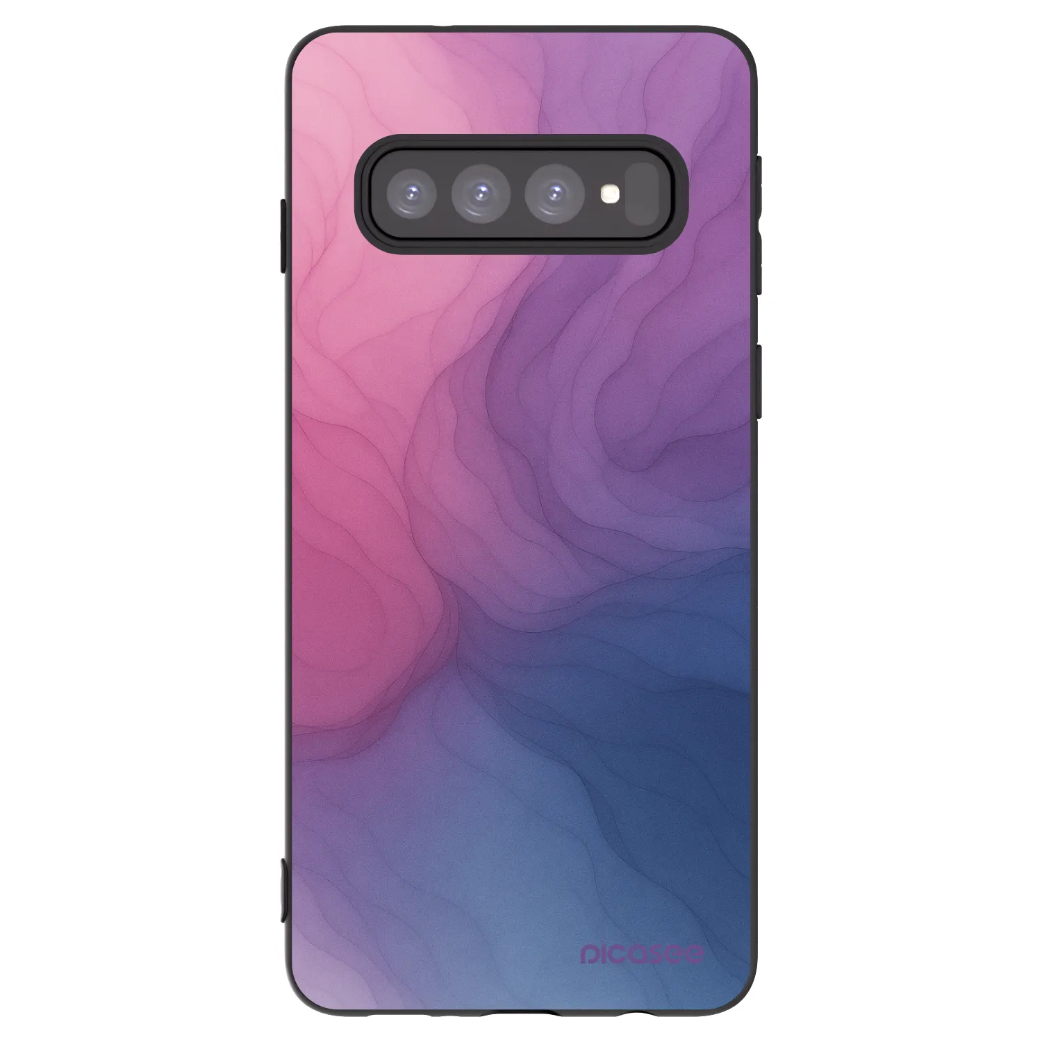Picasee silikonový černý obal pro Samsung Galaxy S10 G973 - Silk