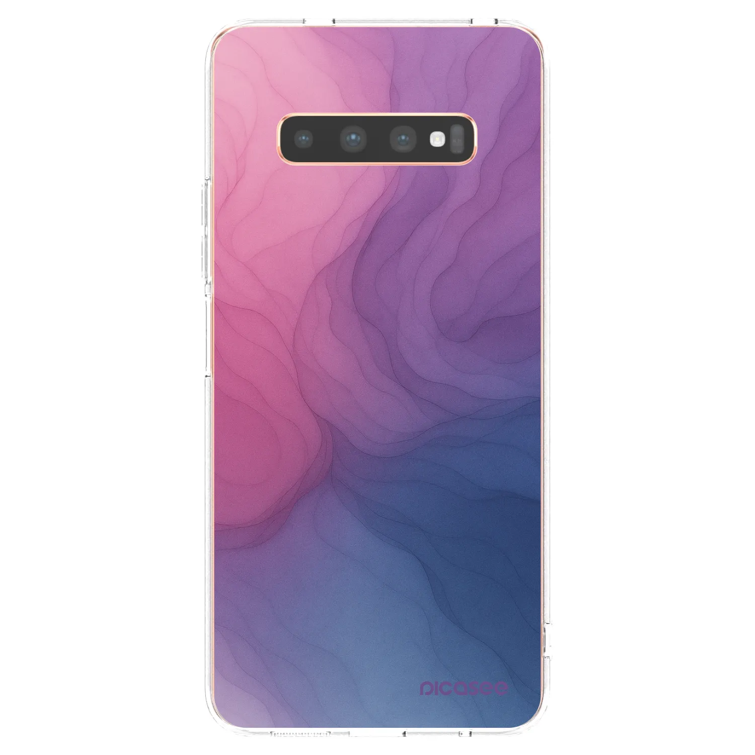 Picasee silikonový průhledný obal pro Samsung Galaxy S10 Plus G975 - Silk