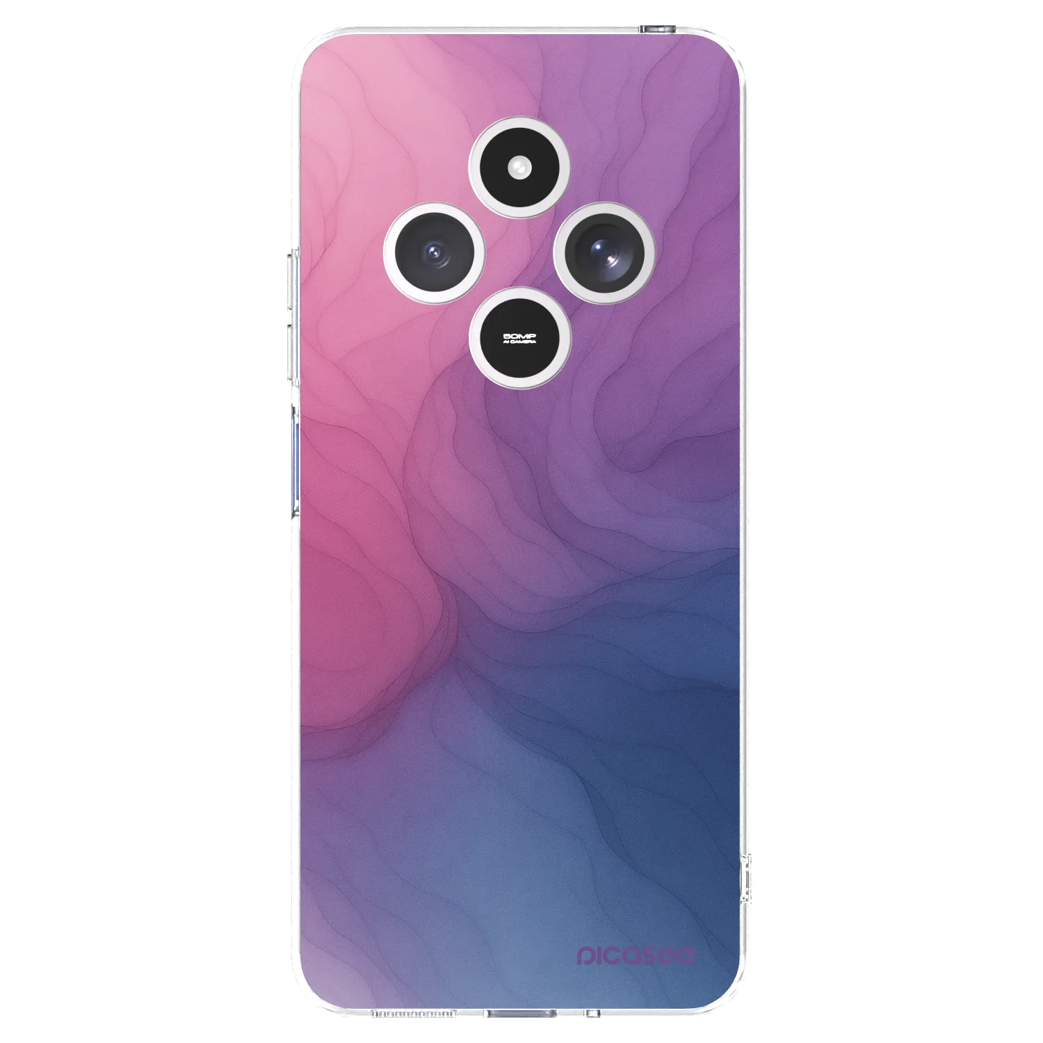 Picasee silikonový průhledný obal pro Xiaomi Redmi 14C - Silk