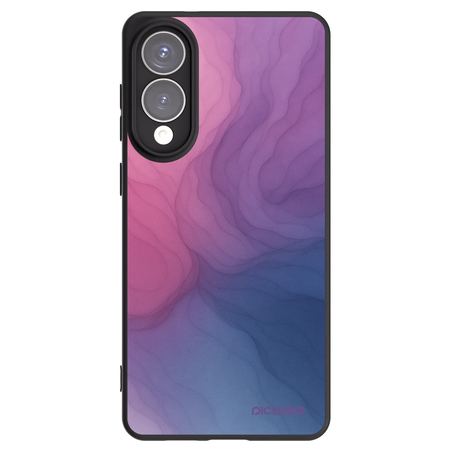 Picasee silikonový černý obal pro Samsung Galaxy S25 Edge 5G - Silk