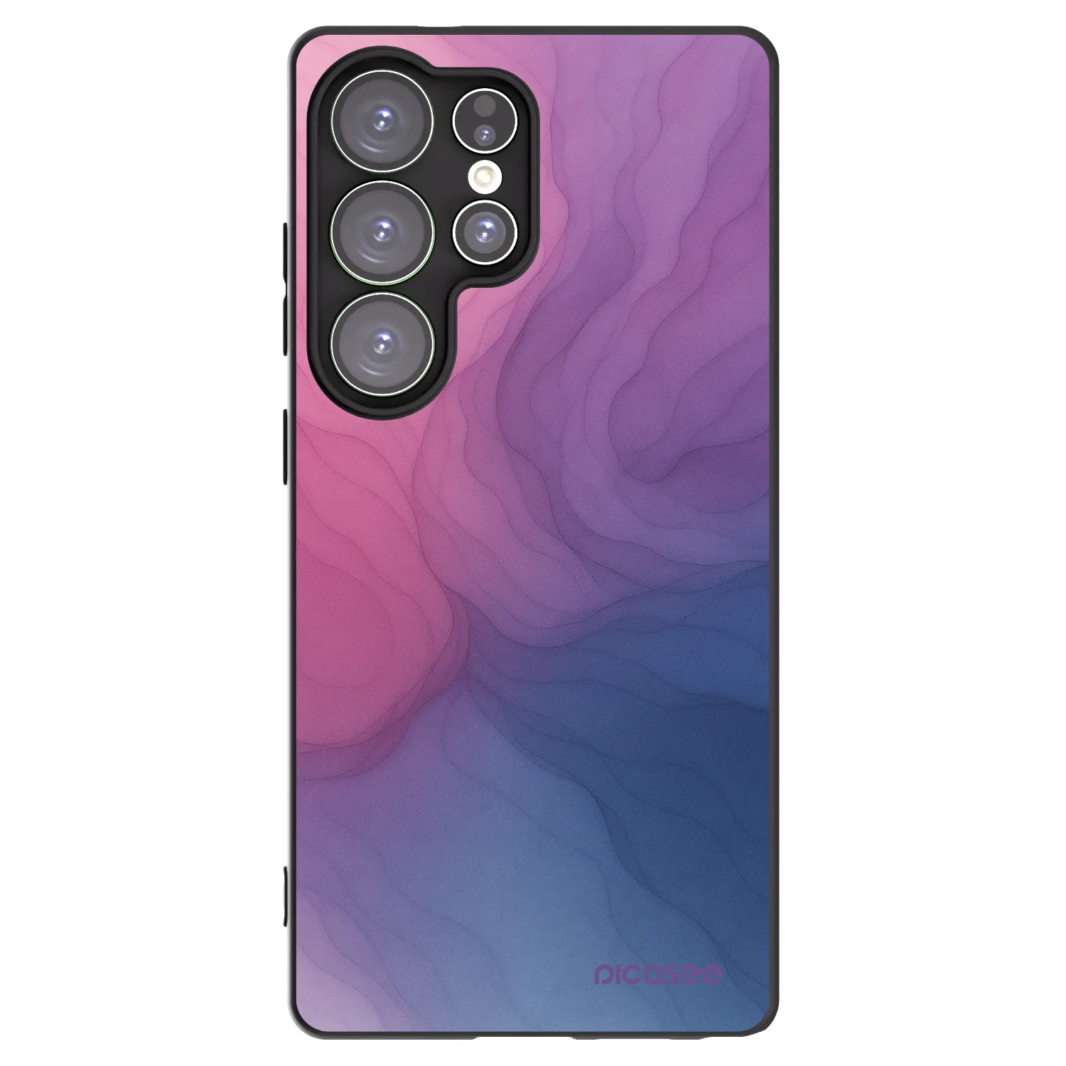 Picasee silikonový černý obal pro Samsung Galaxy S25 Ultra 5G - Silk