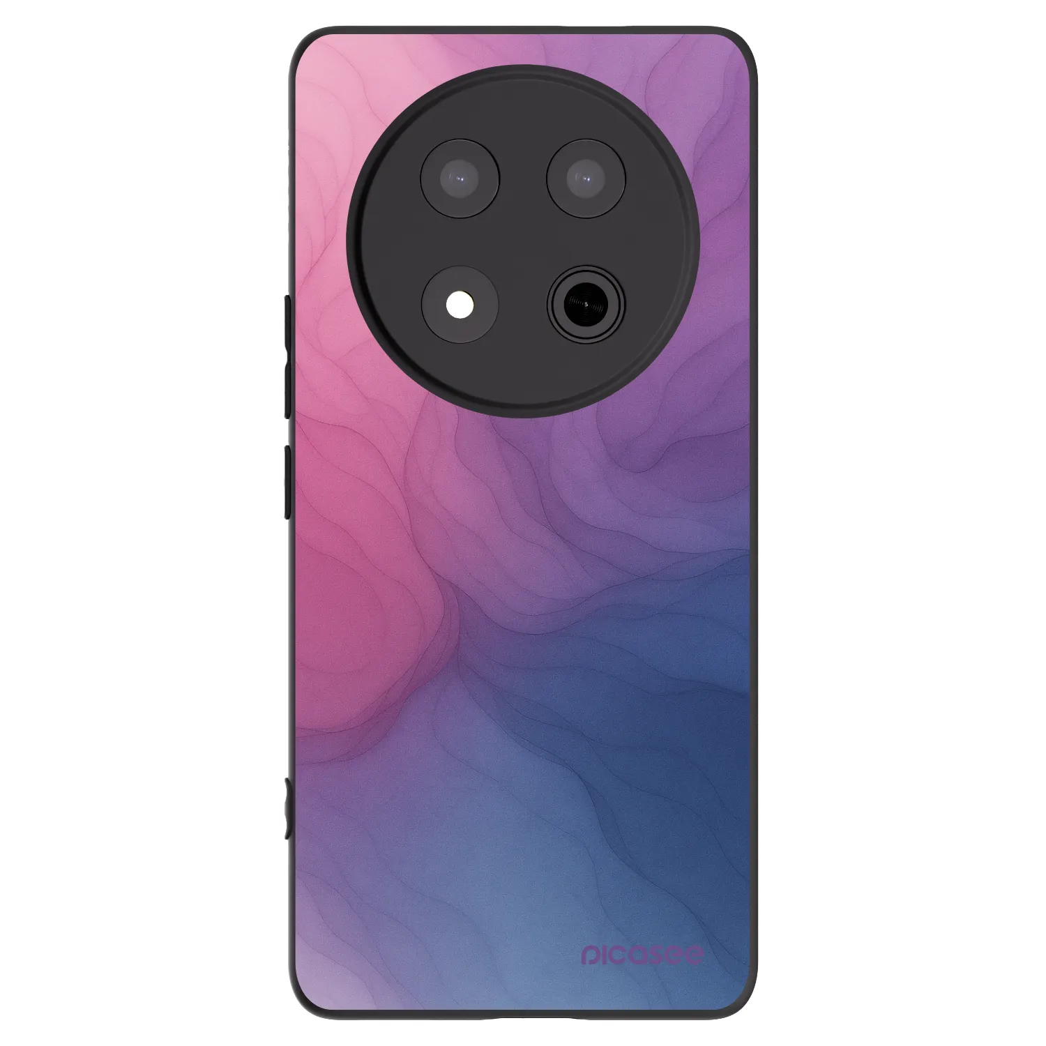 Picasee silikonový černý obal pro Honor Magic7 Lite 5G - Silk