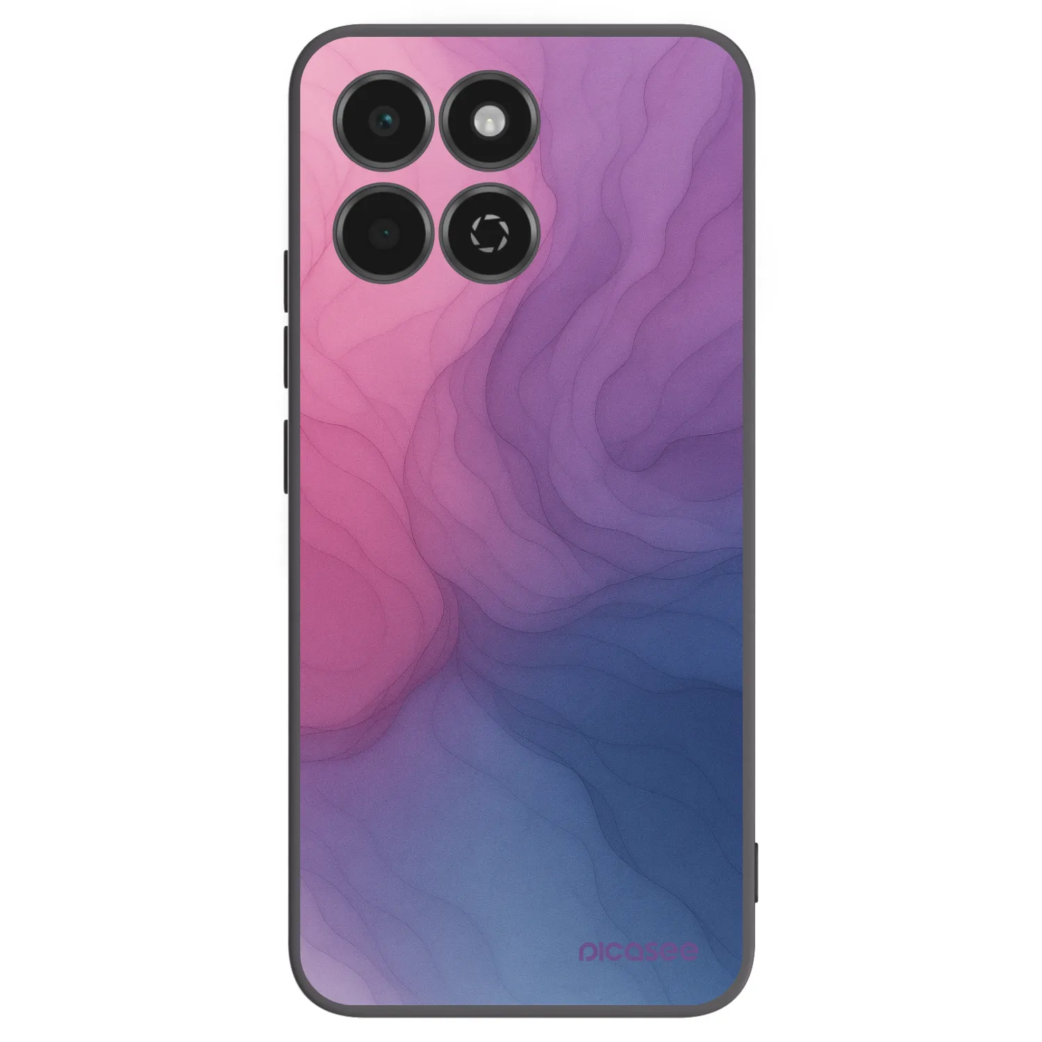 Picasee silikonový černý obal pro Honor 200 Smart 5G - Silk
