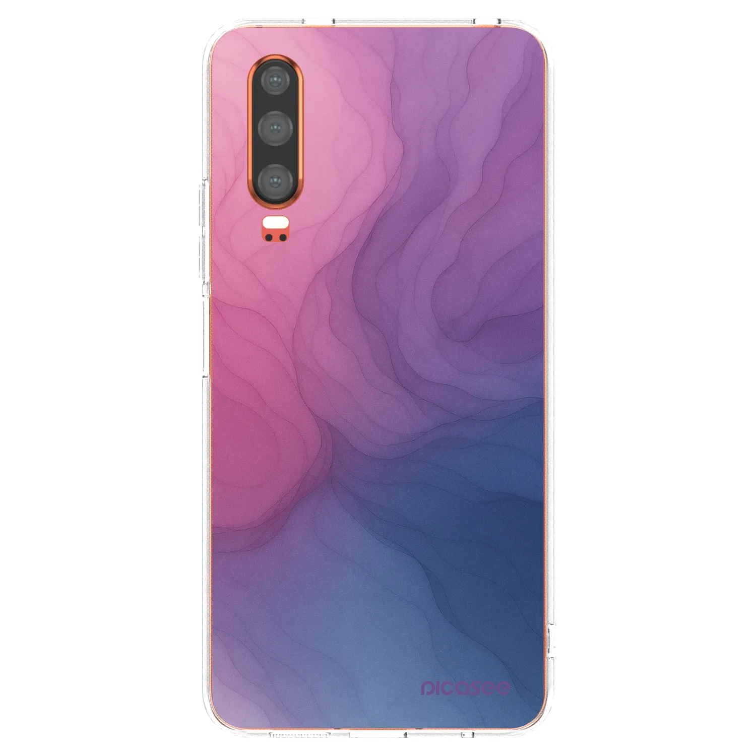 Picasee silikonový průhledný obal pro Huawei P30 - Silk