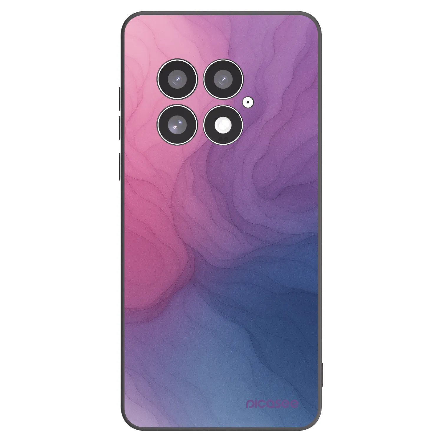 Picasee silikonový černý obal pro OnePlus 13 5G - Silk