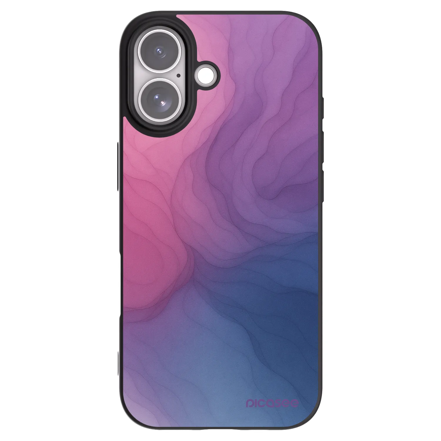 Picasee silikonový černý obal pro Apple iPhone 17 - Silk
