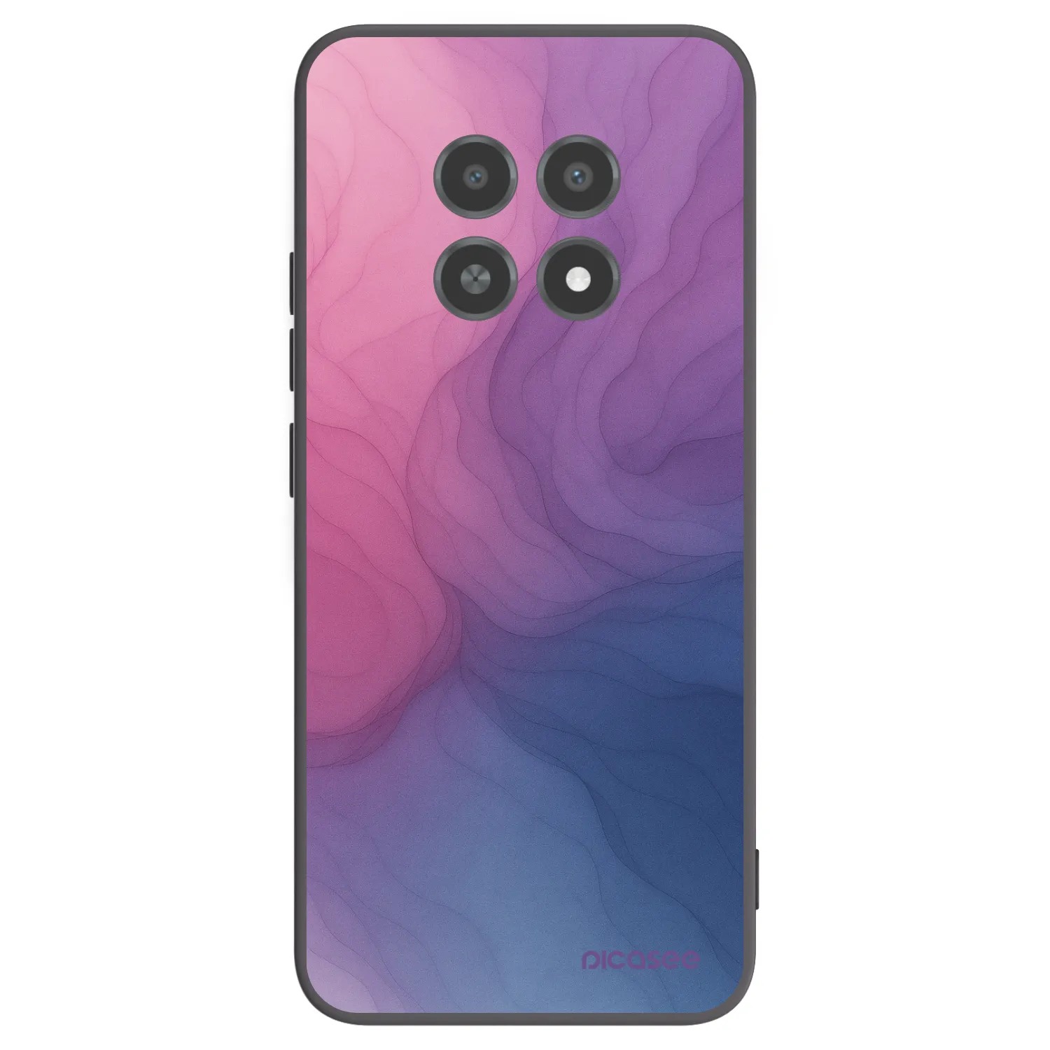 Picasee silikonový černý obal pro Realme 12X - Silk