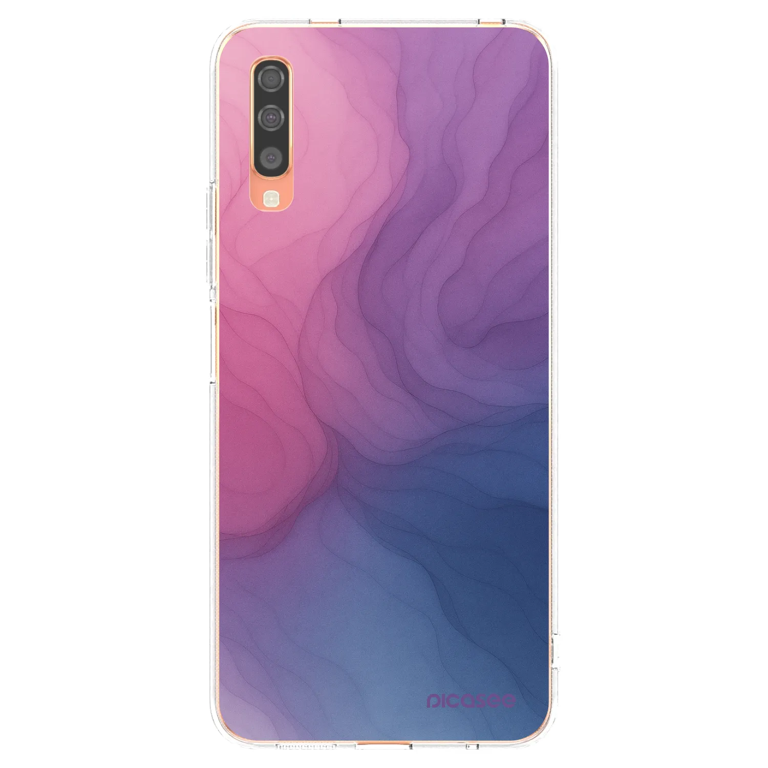 Picasee silikonový průhledný obal pro Samsung Galaxy A70 A705F - Silk