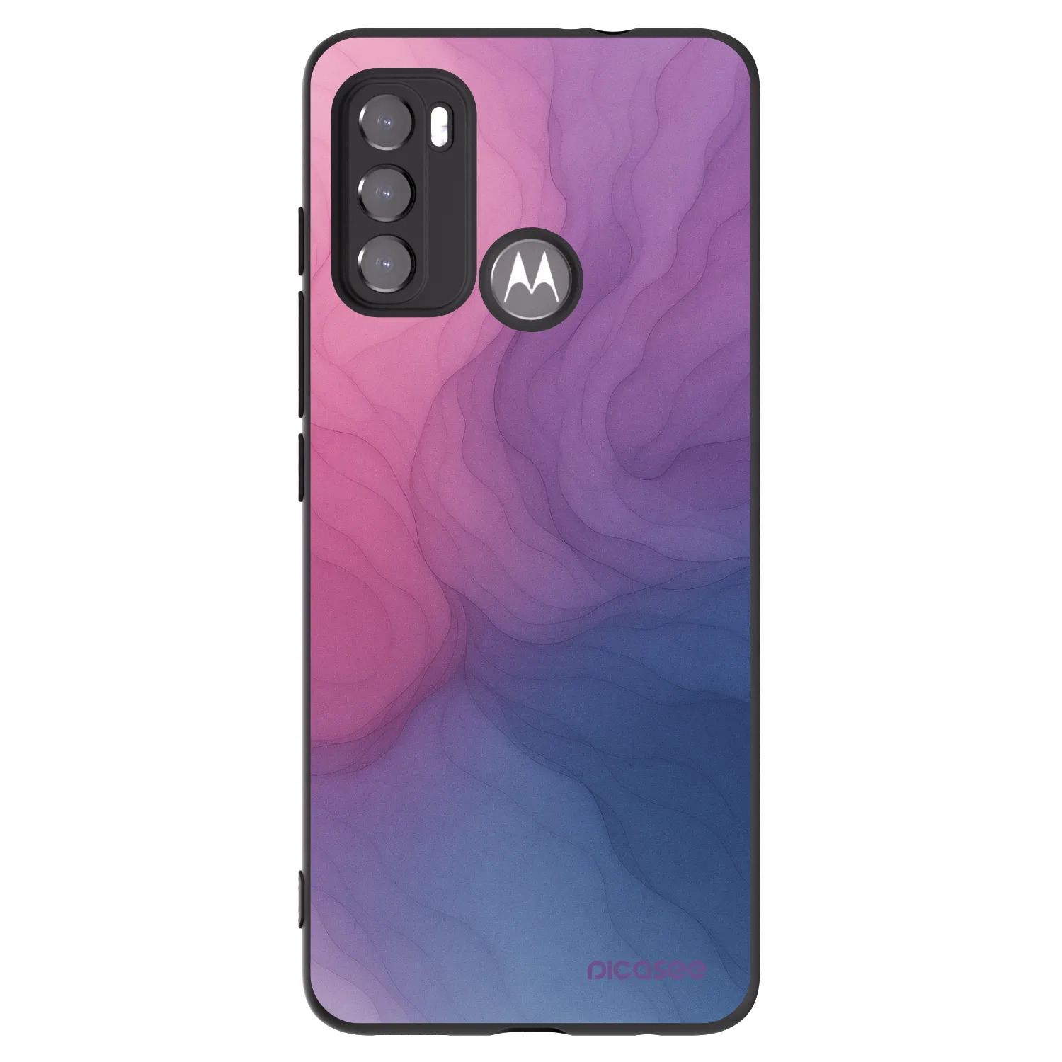 Picasee silikonový černý obal pro Motorola Edge 60 5G - Silk