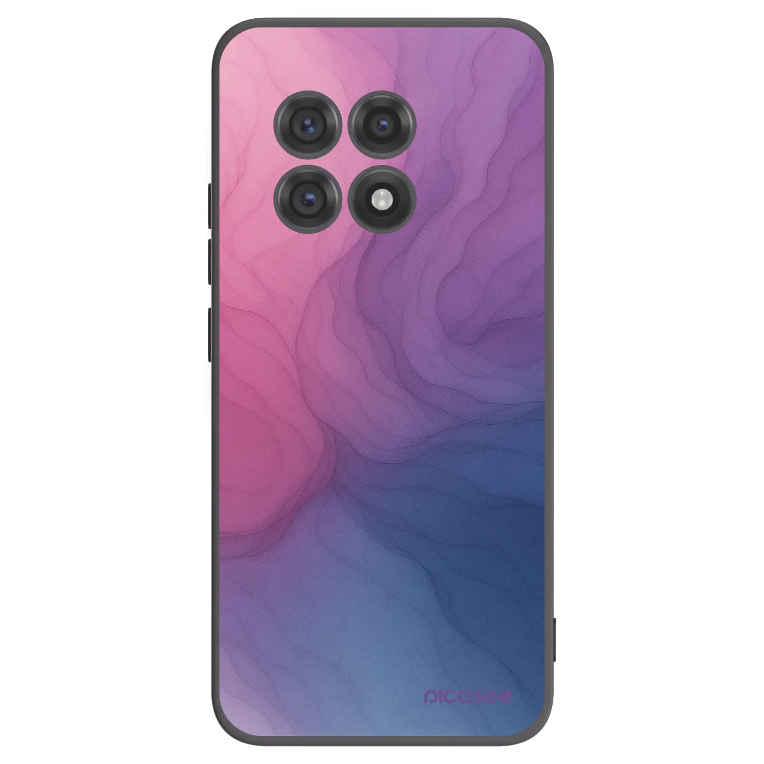 Picasee silikonový černý obal pro OnePlus 13R 5G - Silk