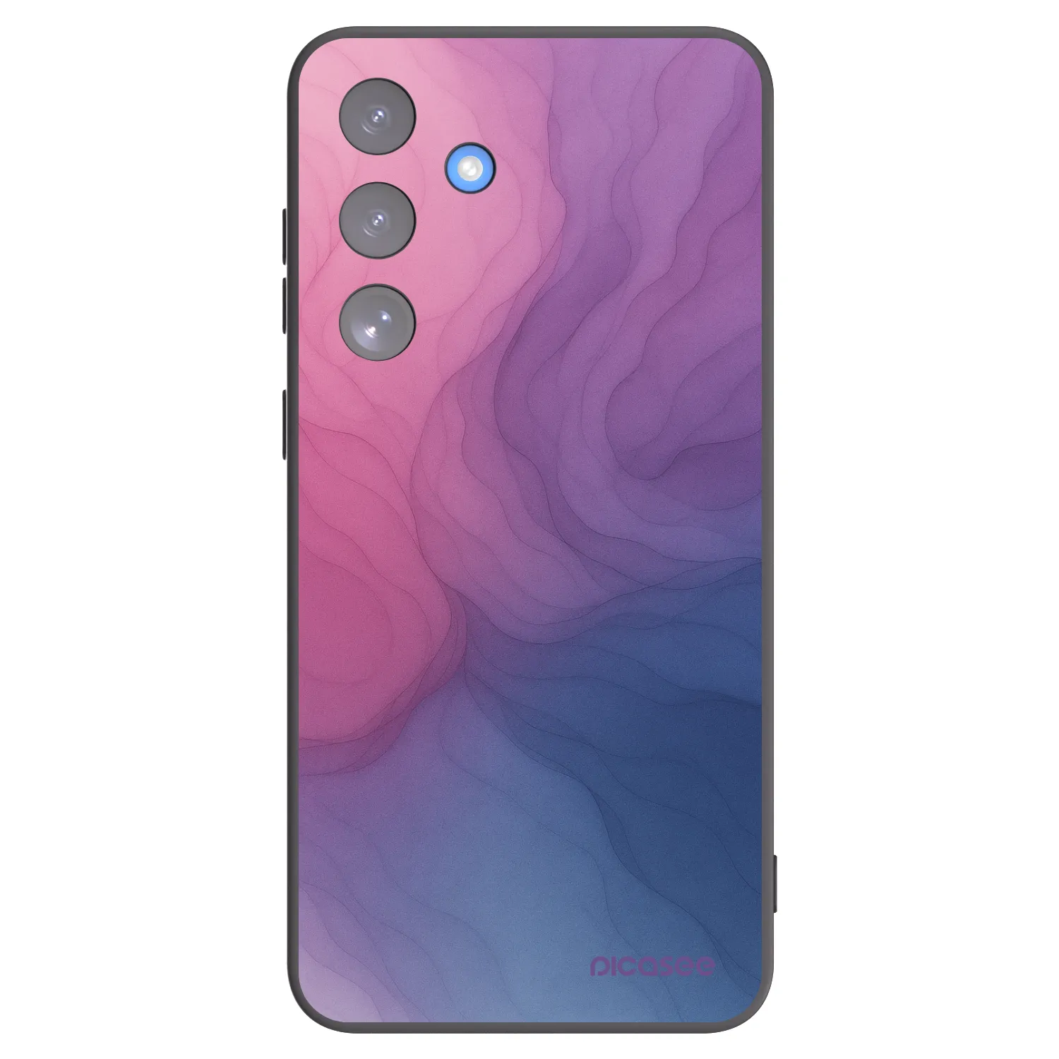 Picasee silikonový černý obal pro Samsung Galaxy S25 FE 5G - Silk