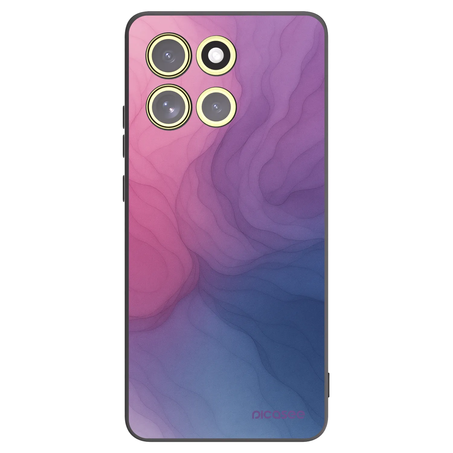 Picasee silikonový černý obal pro Motorola Moto G86 Power 5G - Silk