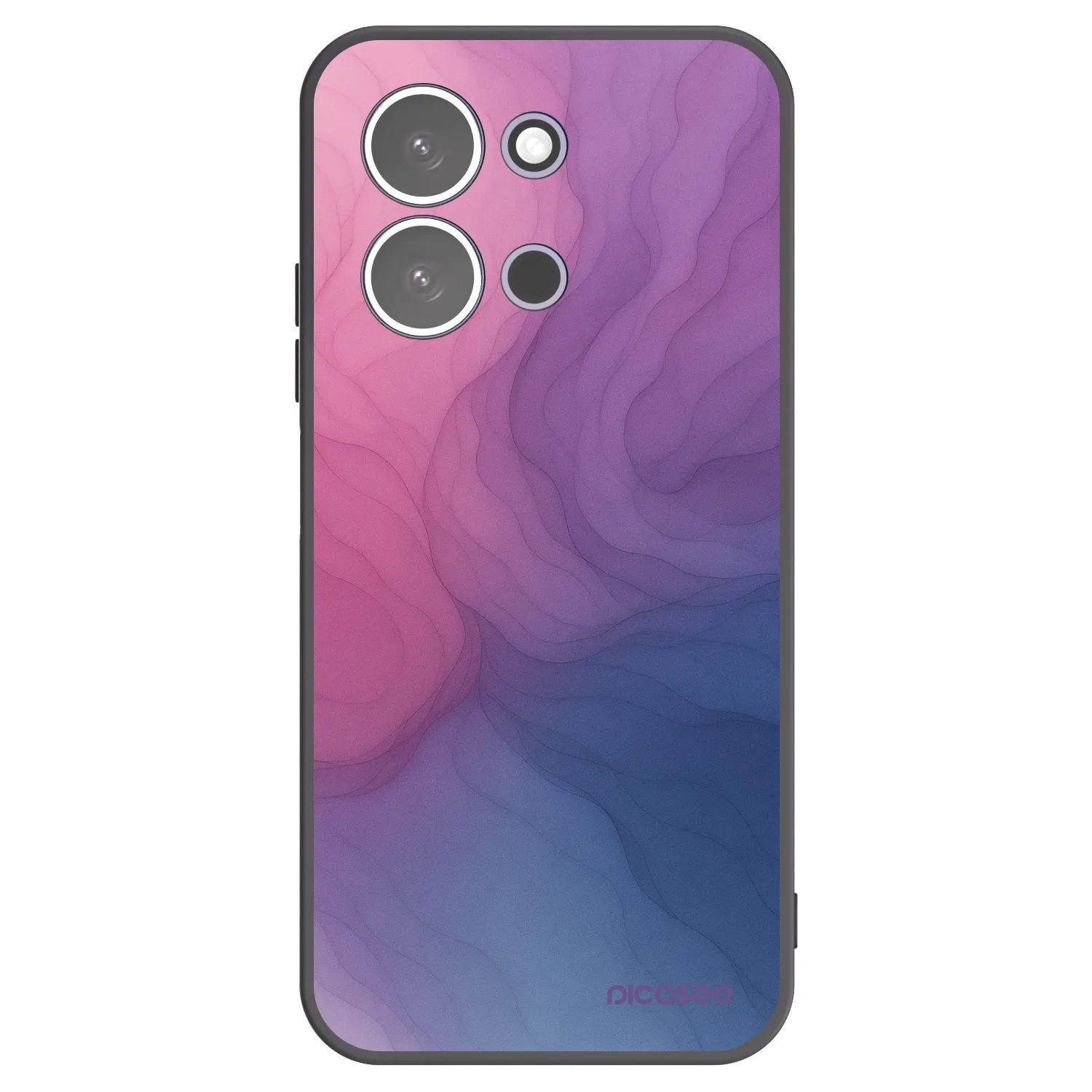 Picasee silikonový černý obal pro Xiaomi Redmi 15C 5G - Silk