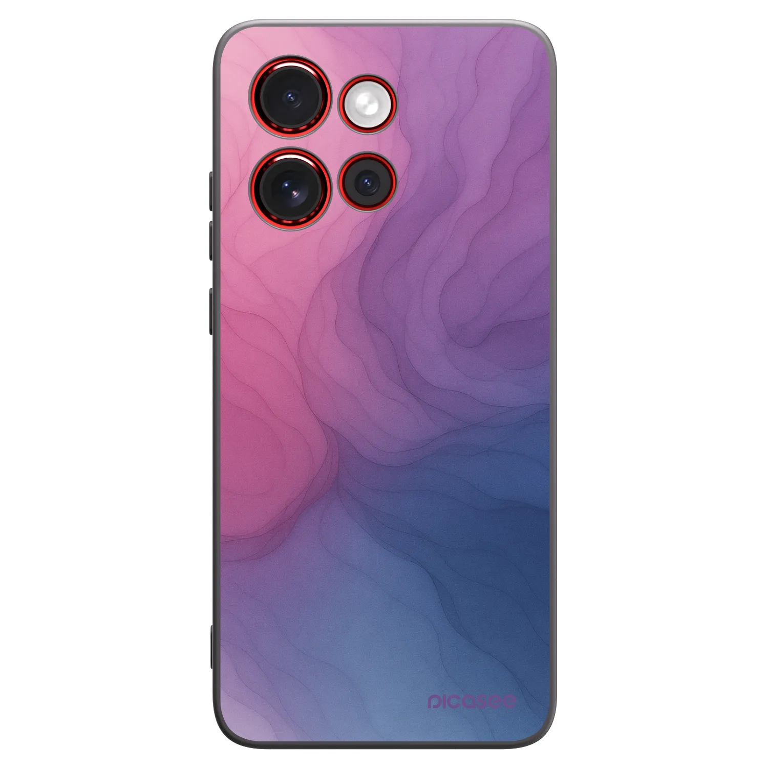Picasee silikonový černý obal pro Motorola Edge 60 Neo 5G - Silk