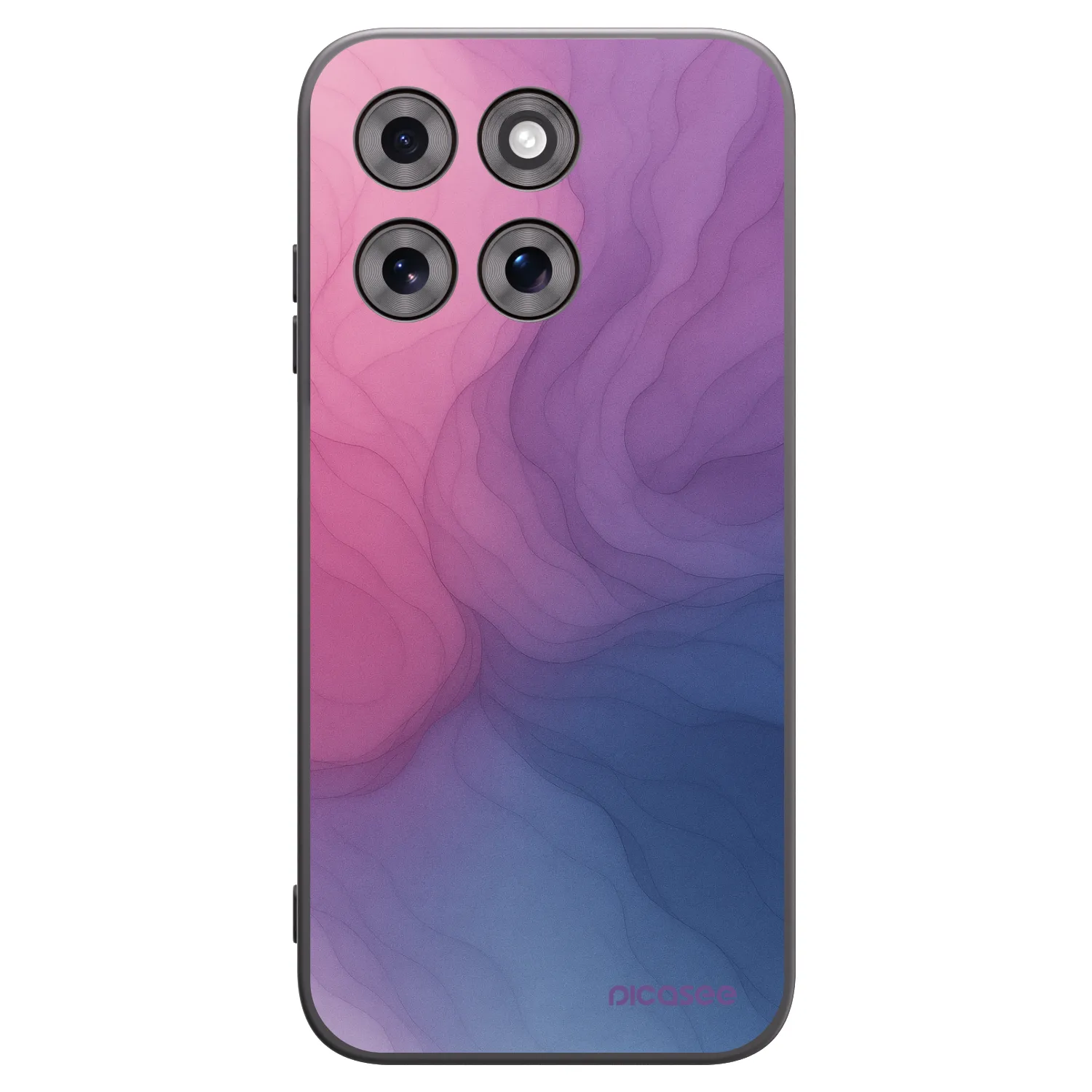 Picasee silikonový černý obal pro Motorola Moto G77 - Silk