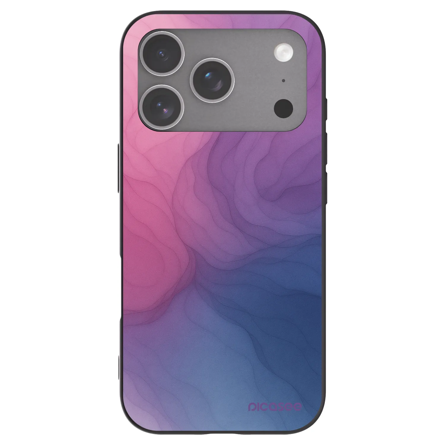 Picasee silikonový černý obal pro Apple iPhone 18 Pro - Silk