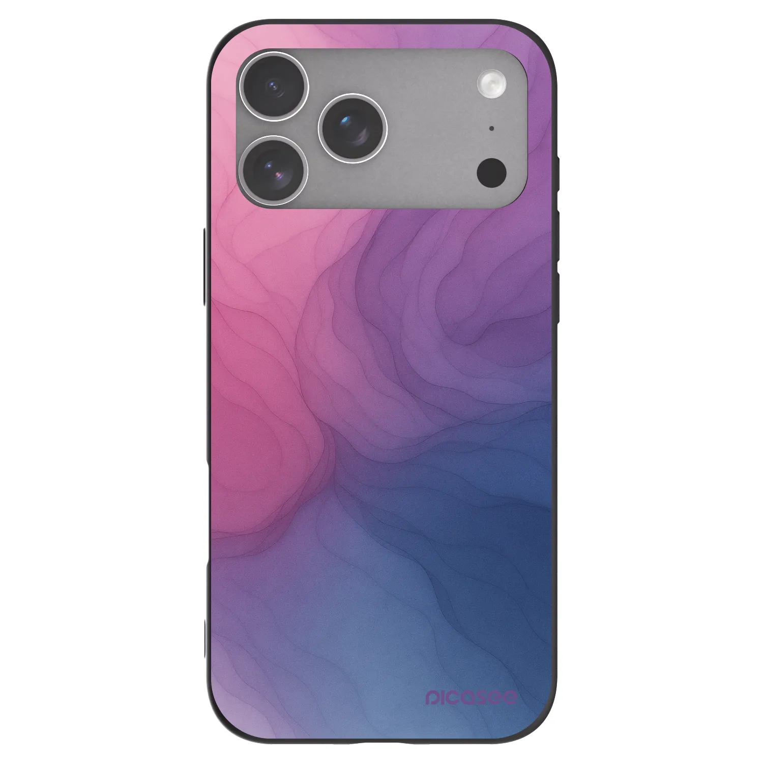 Picasee silikonový černý obal pro Apple iPhone 18 Pro Max - Silk