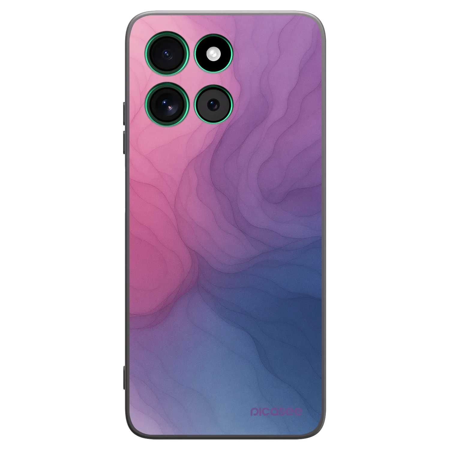 Picasee silikonový černý obal pro Motorola Moto G57 Power - Silk