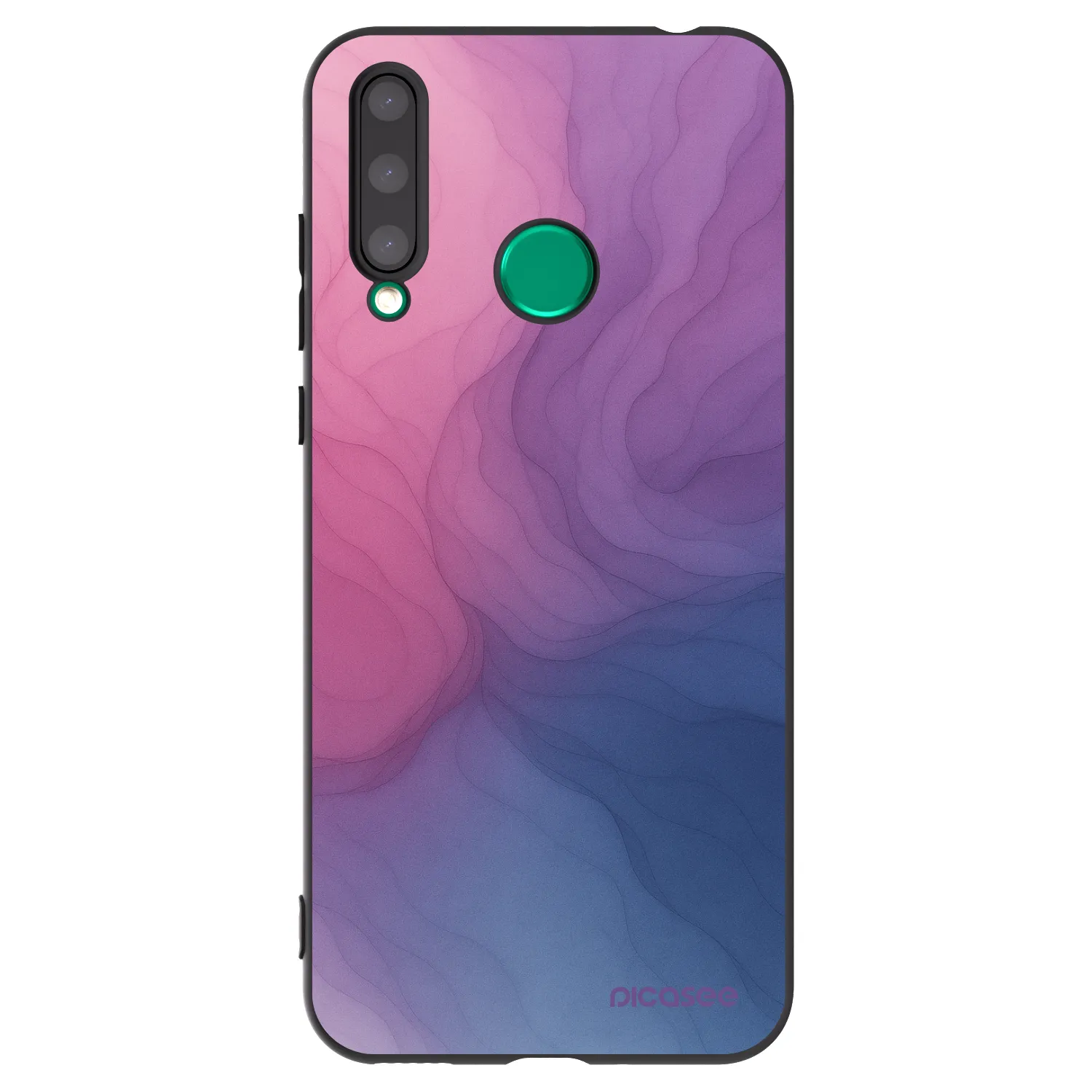 Picasee silikonový černý obal pro Honor 20 Lite - Silk
