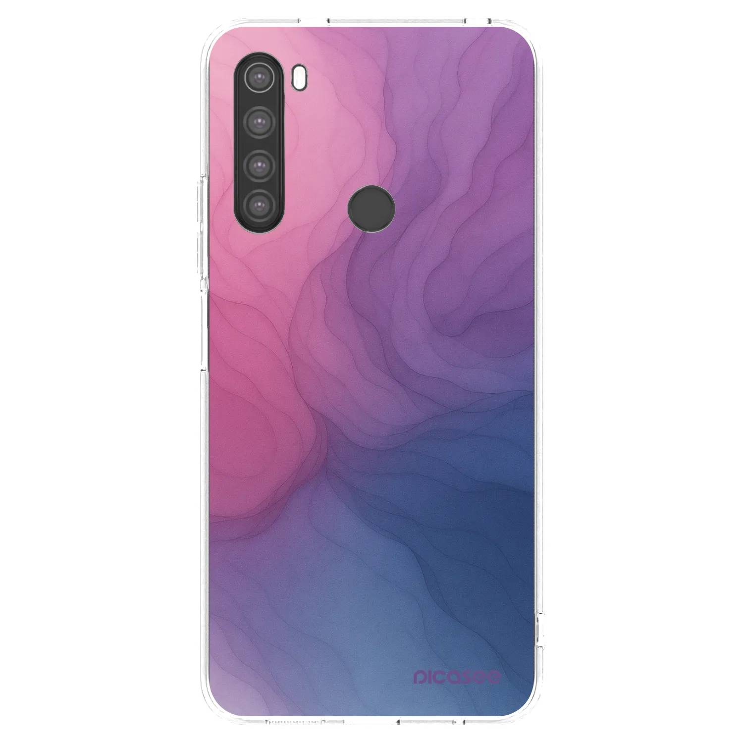 Picasee silikonový průhledný obal pro Xiaomi Redmi Note 8 - Silk