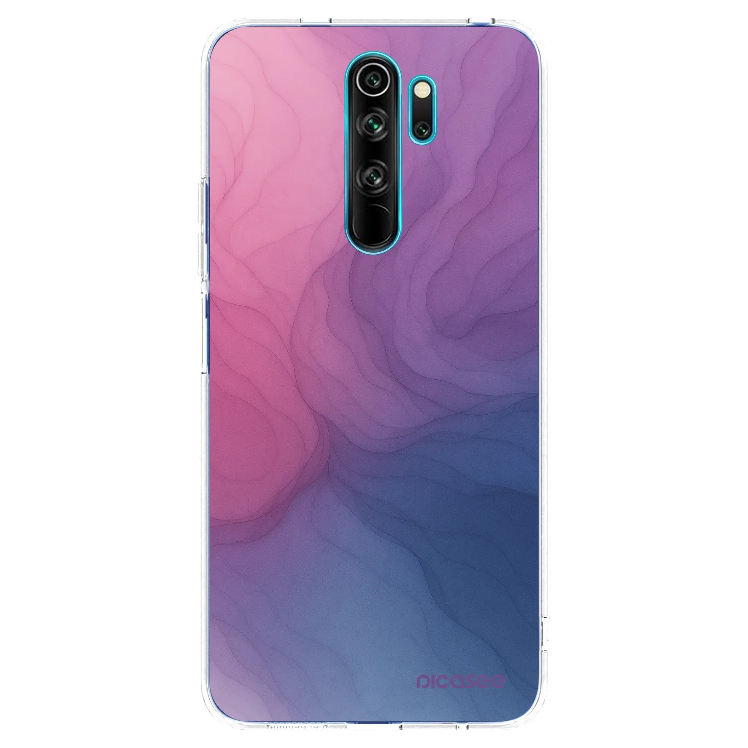 Picasee silikonový průhledný obal pro Xiaomi Redmi Note 8 Pro - Silk