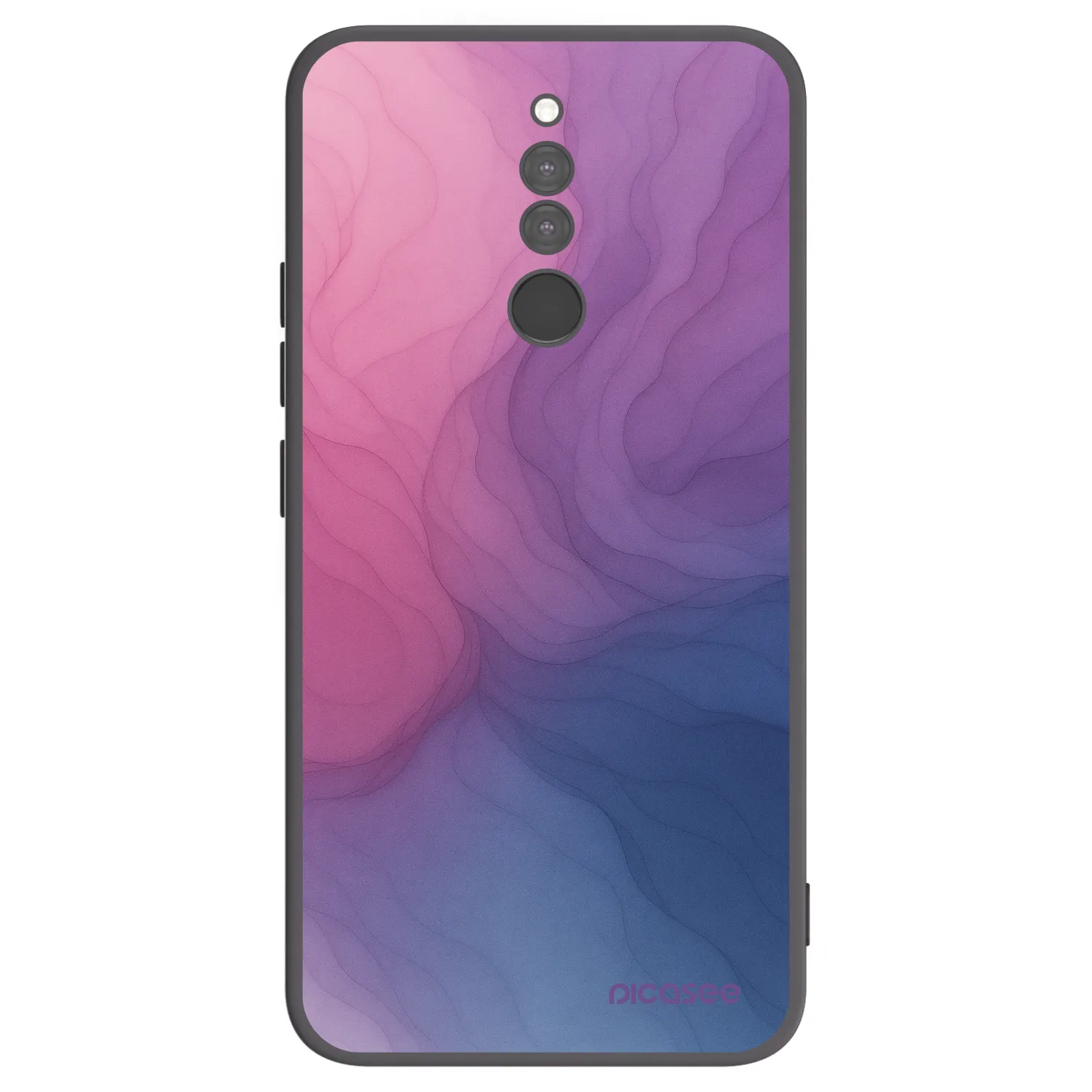 Picasee silikonový černý obal pro Xiaomi Redmi 8 - Silk