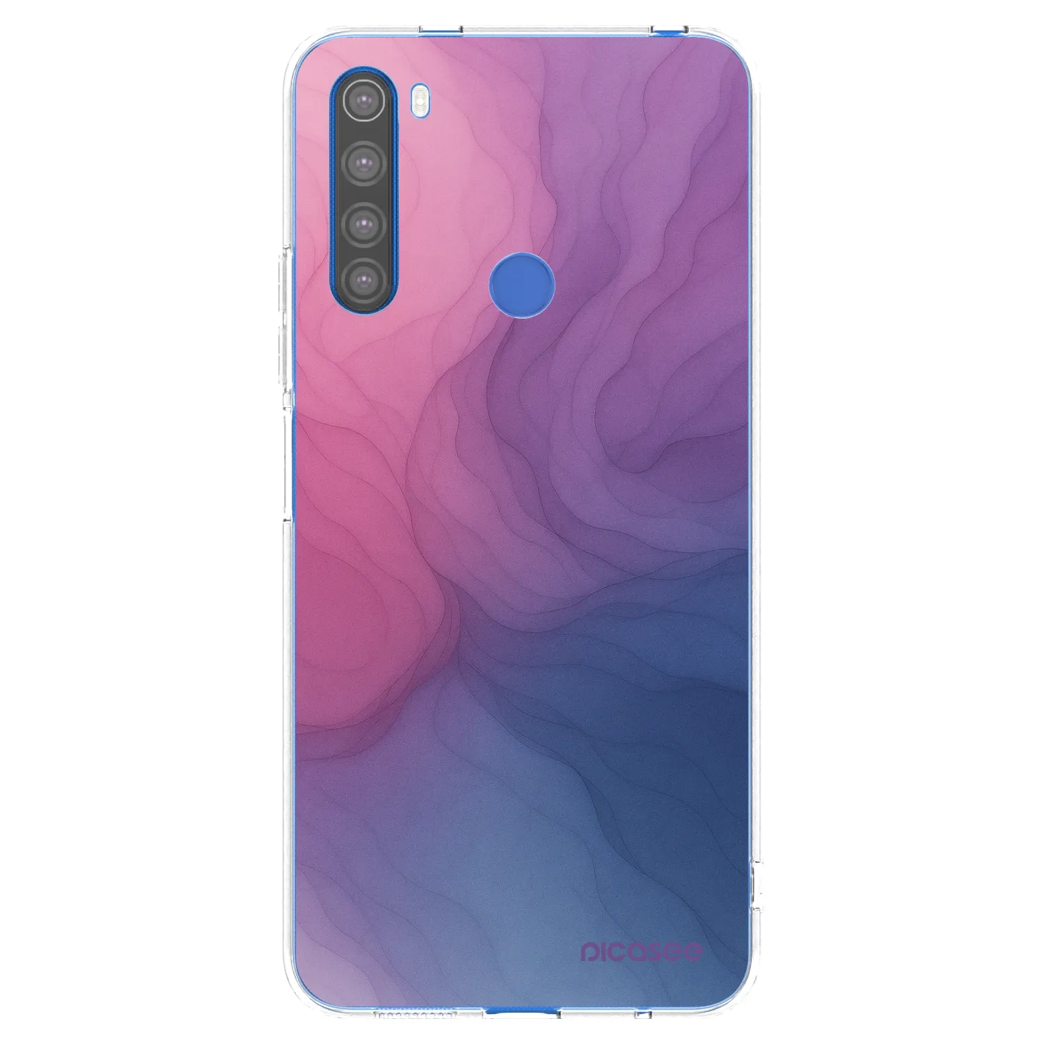 Picasee silikonový průhledný obal pro Xiaomi Redmi Note 8T - Silk