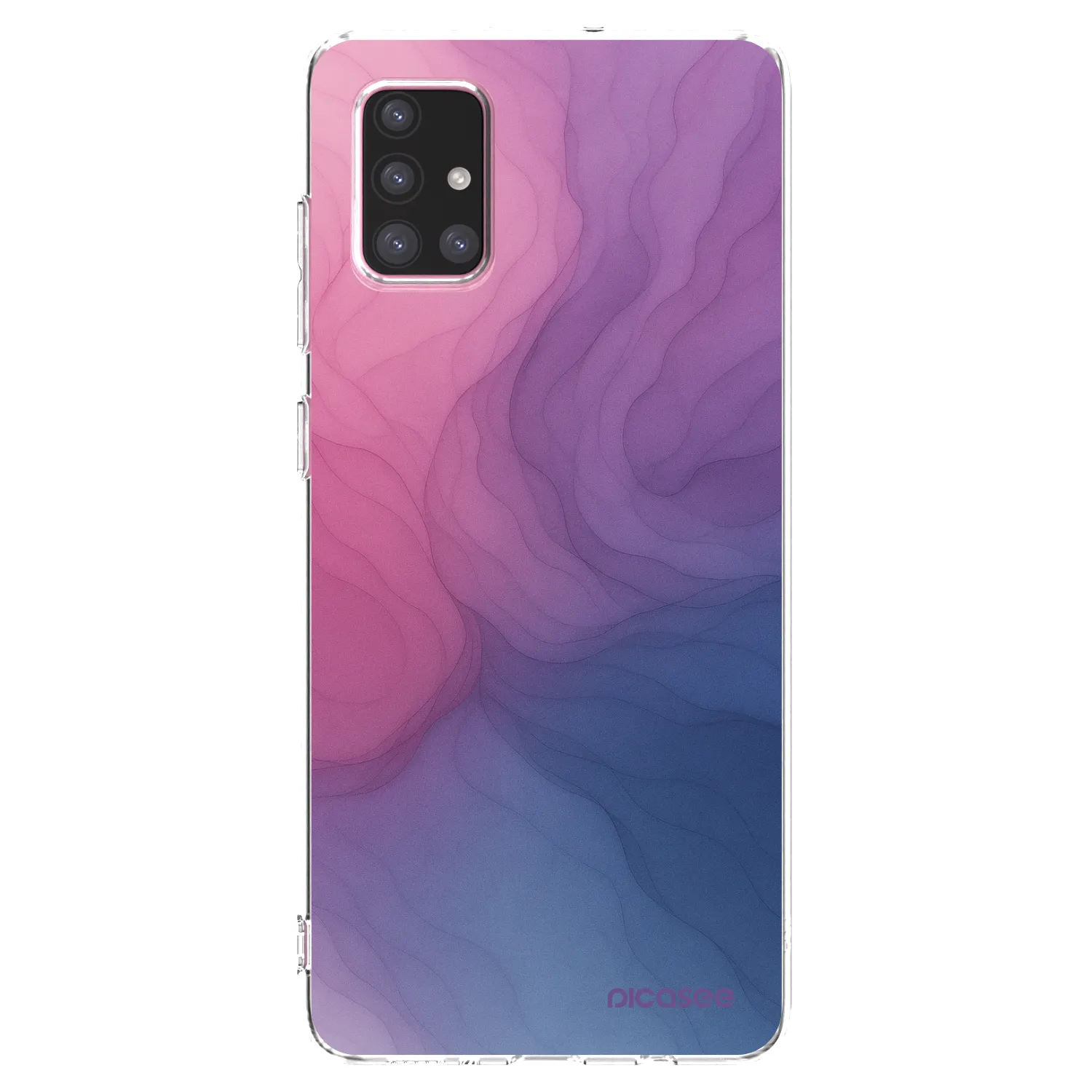 Picasee silikonový průhledný obal pro Samsung Galaxy A71 A715F - Silk