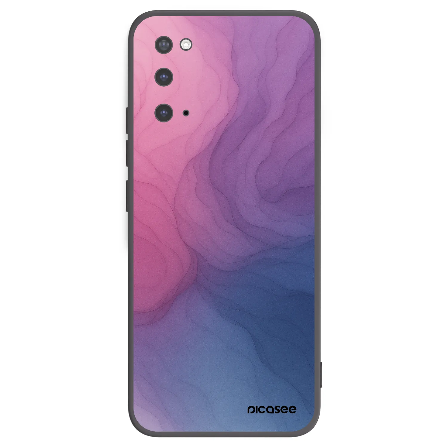 Picasee silikonový černý obal pro Samsung Galaxy S20 G980F - Silk
