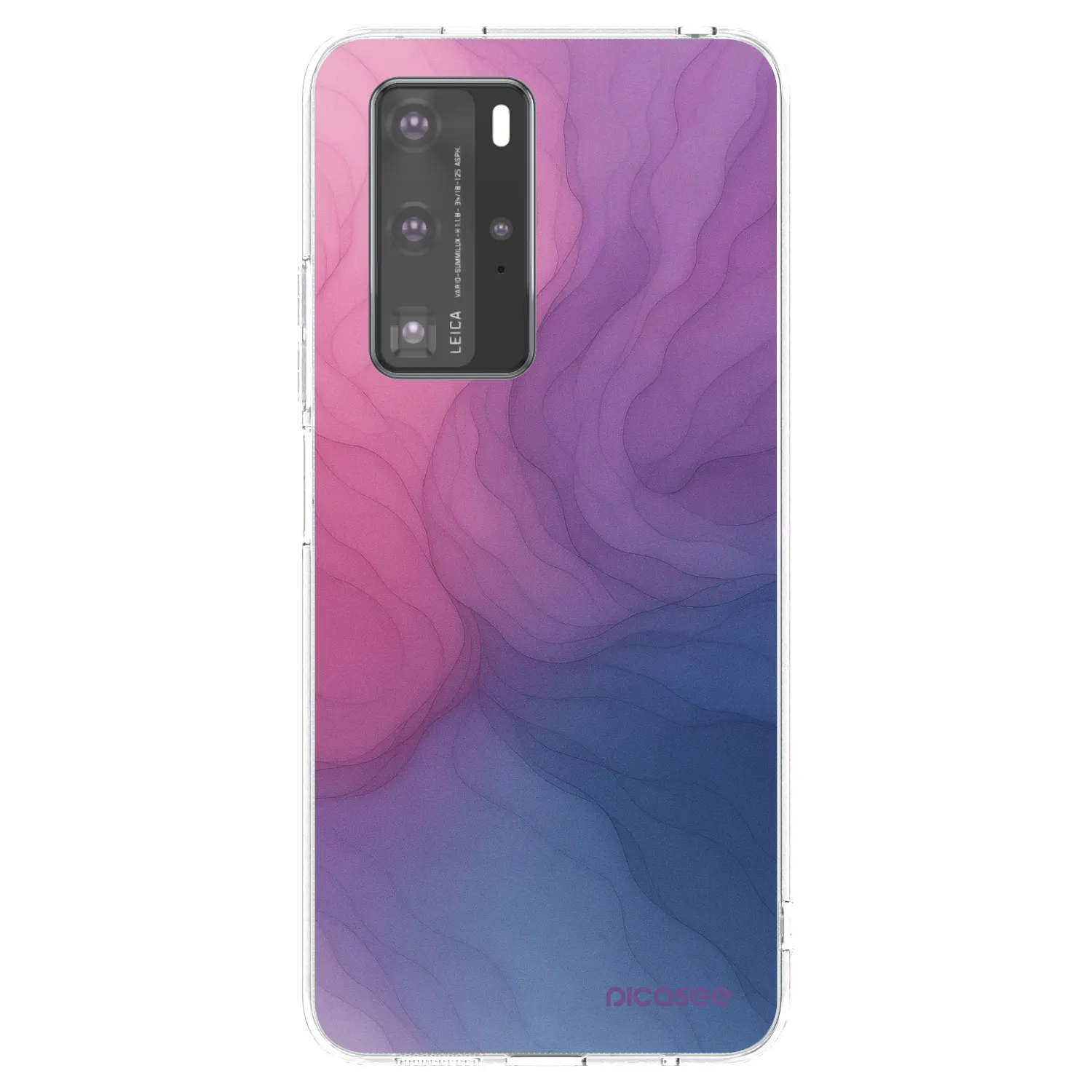 Picasee silikonový průhledný obal pro Huawei P40 Pro - Silk