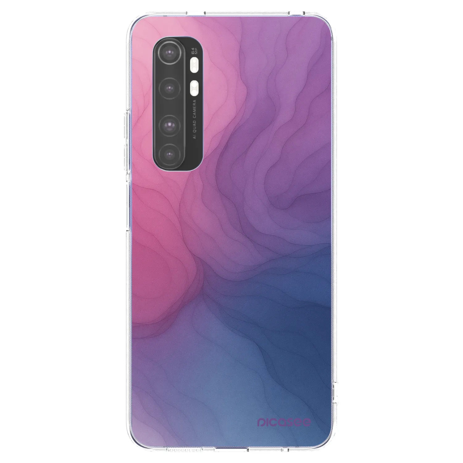 Picasee silikonový průhledný obal pro Xiaomi Mi Note 10 Lite - Silk