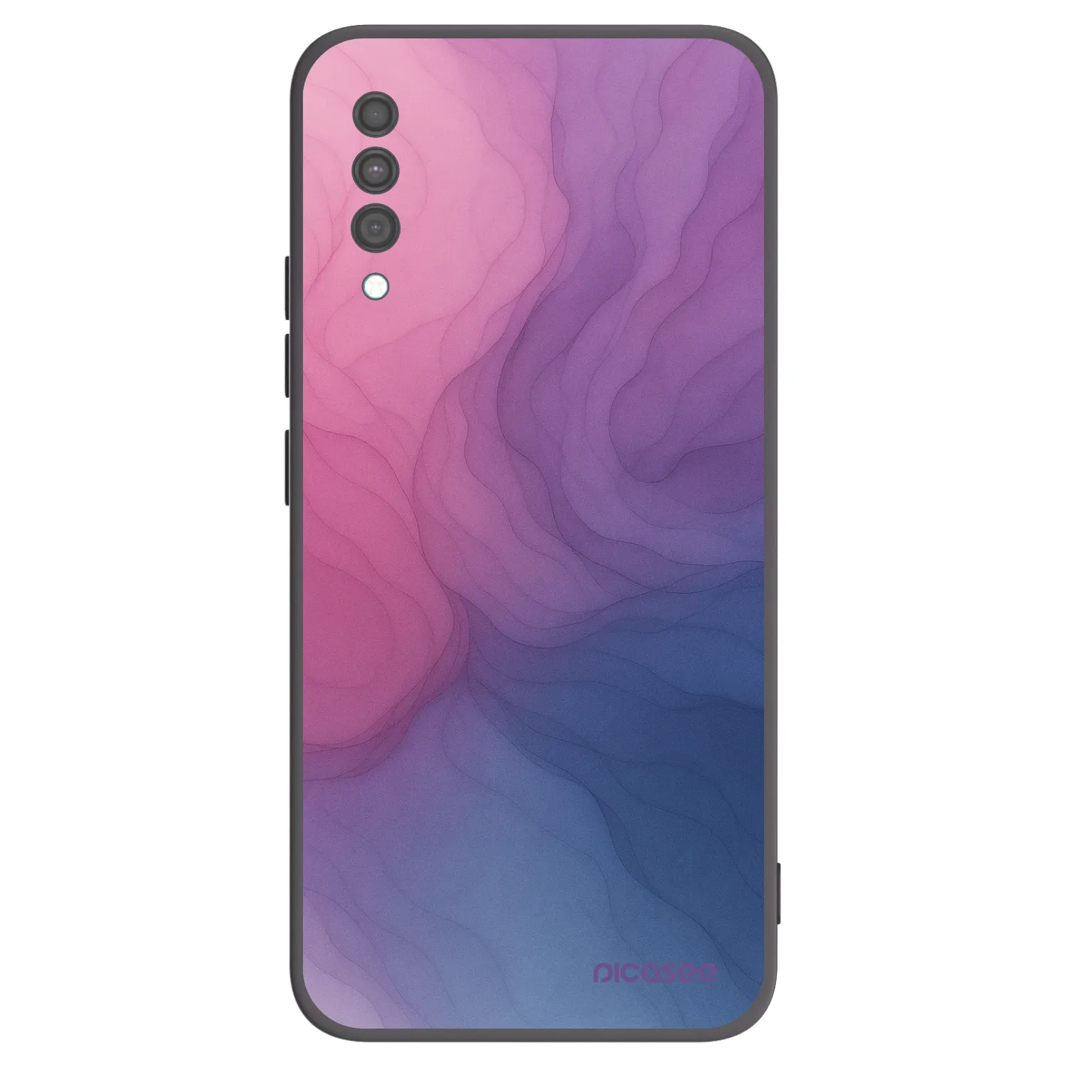 Picasee silikonový černý obal pro Samsung Galaxy A30s A307F - Silk
