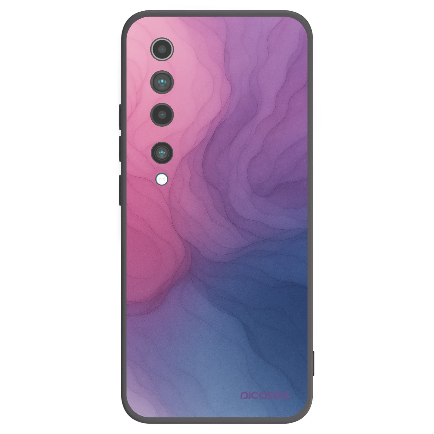 Picasee silikonový černý obal pro Xiaomi Mi 10 - Silk