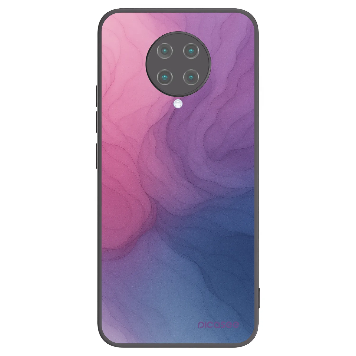 Picasee silikonový černý obal pro Xiaomi Poco F2 Pro - Silk