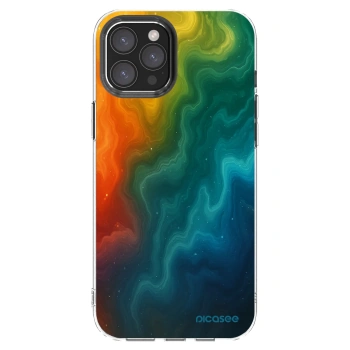 Picasee silikonový průhledný obal pro Apple iPhone 12 Pro Max - Solar