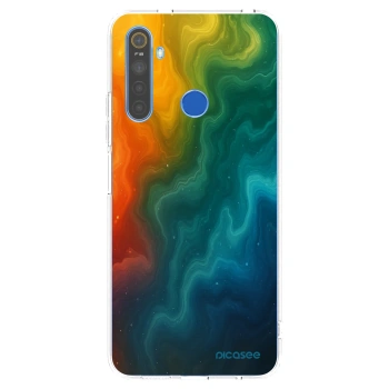 Picasee silikonový průhledný obal pro Realme 5 - Solar