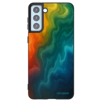 Picasee silikonový černý obal pro Samsung Galaxy S21+ 5G G996F - Solar