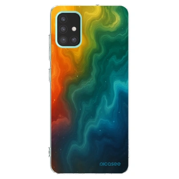 Picasee silikonový průhledný obal pro Samsung Galaxy M31s - Solar