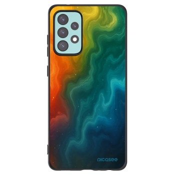 Picasee silikonový černý obal pro Samsung Galaxy A72 A725F - Solar