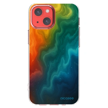 Picasee silikonový průhledný obal pro Apple iPhone 13 mini - Solar